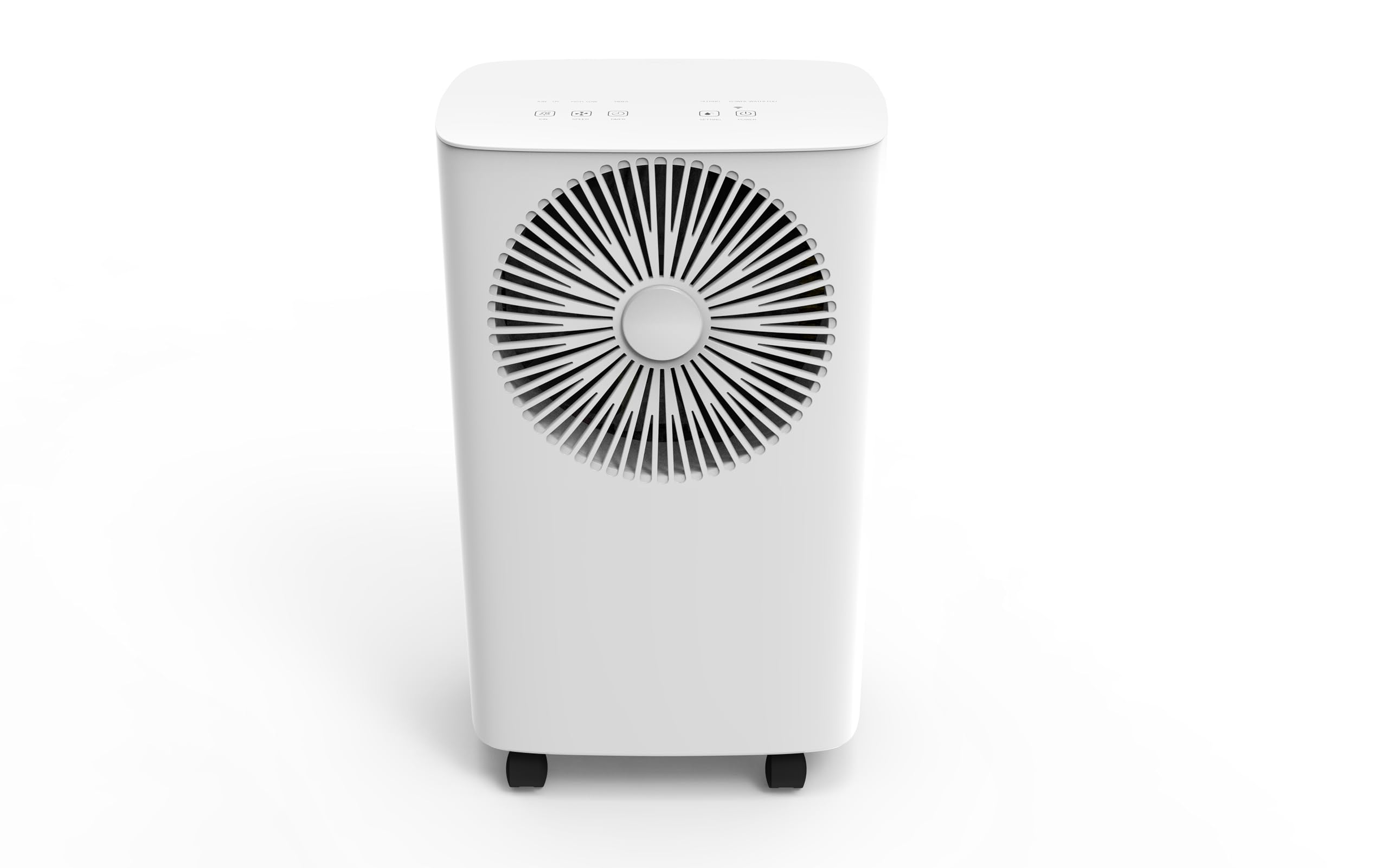 Toyotomi TD-C2410 Deumidificatore 10L/24h con Wi-Fi, Timer, Touch Panel, Ultra Silenzioso <40 dB, Serbatoio 2L, per ambienti fino 25 m², Bianco