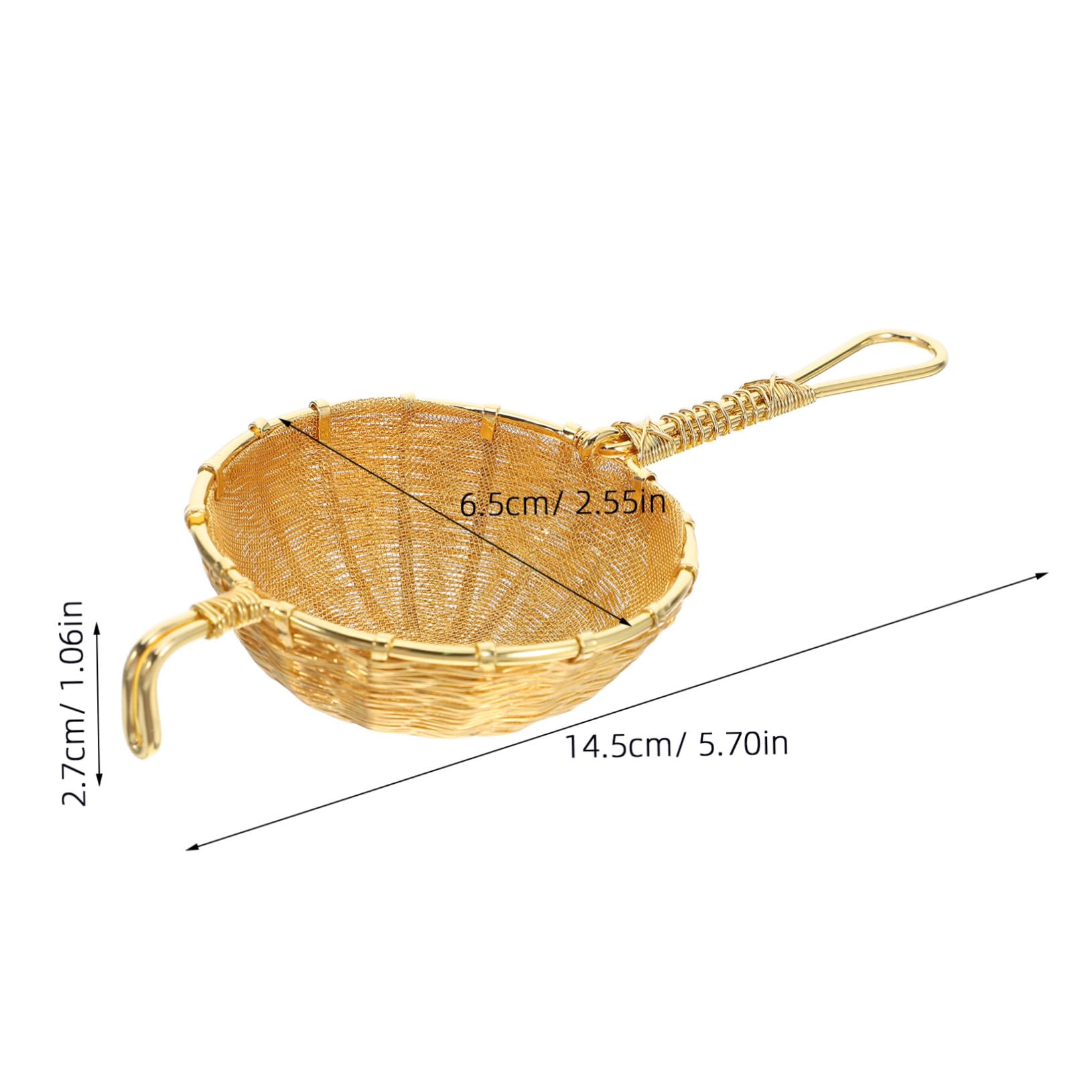 Infuseur à Thé Panier Infusion Passoire à Thé Filtre à Mailles Fines pour Cocktails et Épices