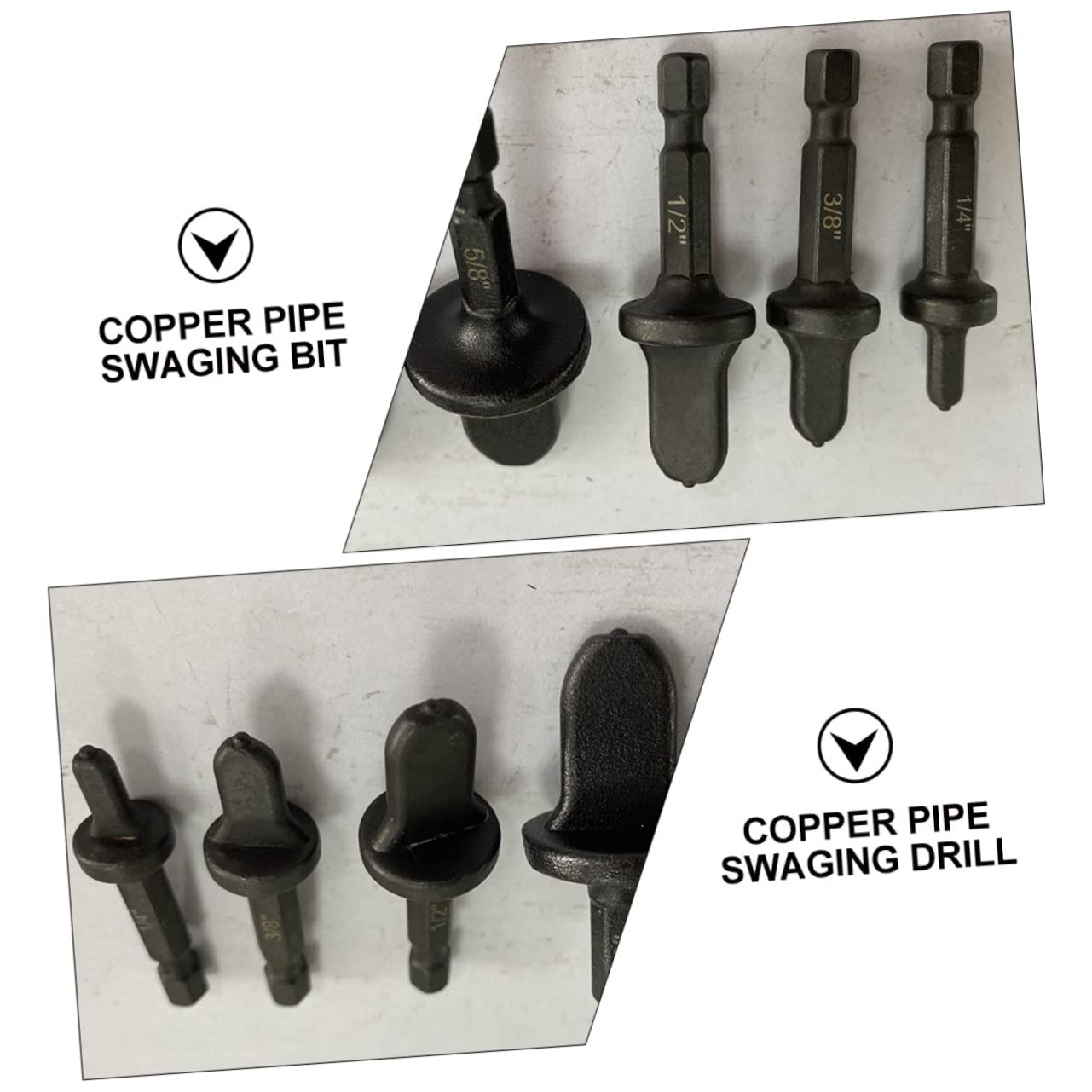 Uonlytech 20piezas Herramienta De Abocardado Para Tubos De Cobre Expansor De Tubo Hvac Accesorios De Estampación De Cobre Kit Compacto y Portátil Para Reparación De Sistemas De Aire