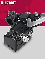 Vista 7 de OLIFANT Mango de cilindro maestro de freno delantero para Honda ATV FourTrax 300/Foreman 450 500 400/Rancher 350 Recon 250/Rincon 650/400ex 300ex