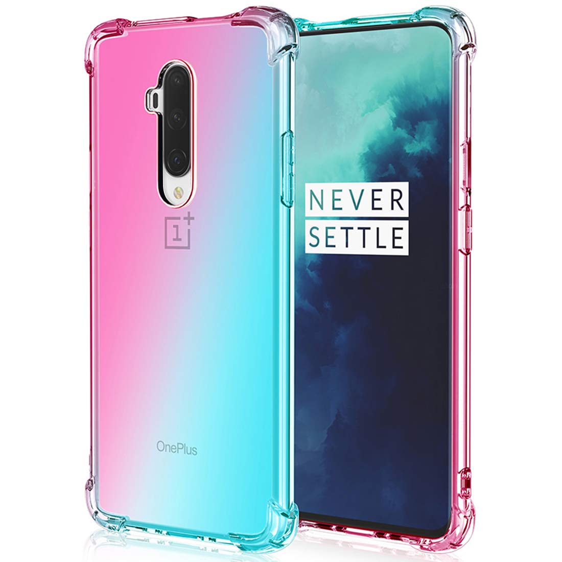 Custodia trasparente per OnePlus 7 Pro, cover ultra sottile in