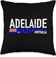 Vista 1 de Adelaide Gifts Adelaide Australia - Almohada (16.0 x 16.0 in), multicolor