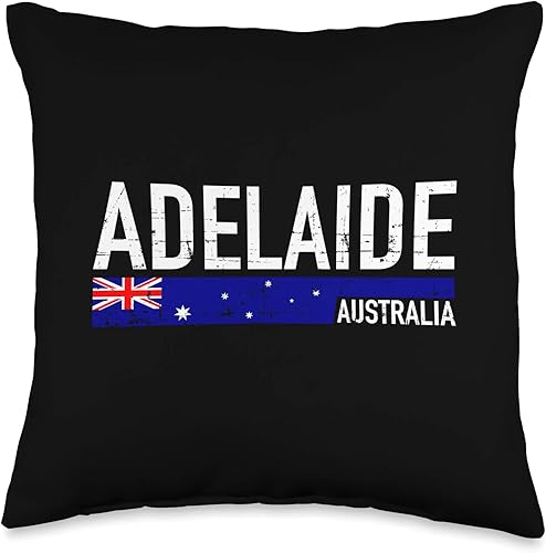 Adelaide Gifts Adelaide Australia - Almohada (16.0 x 16.0 in), multicolor