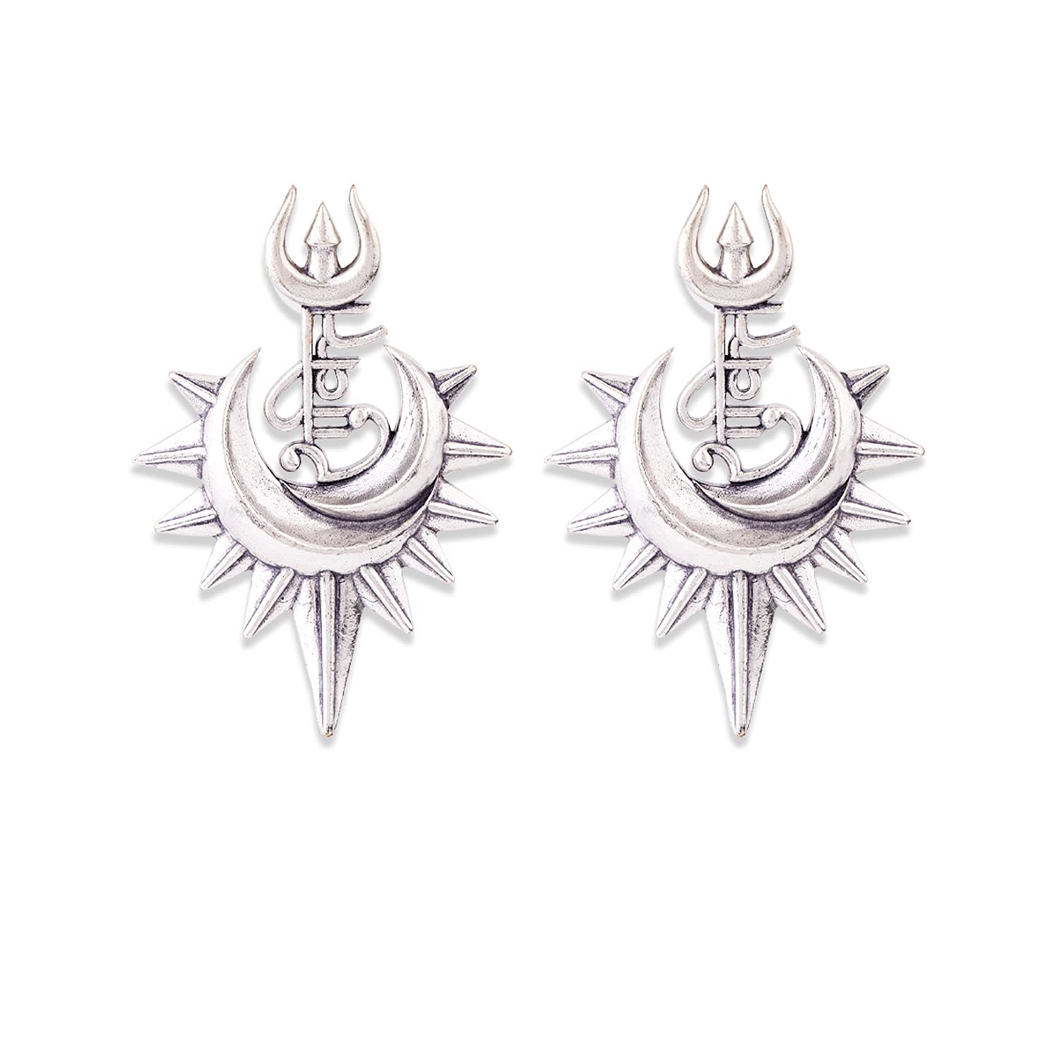 See full amazon price history chart for Voylla Aham Brahmasmi Shakti and Trishul Earrings Voylla Aham Brahmasmi Shakti and Trishul Earrings (B08VMX34F8) Amazon Price History, Amazon Price Tracker