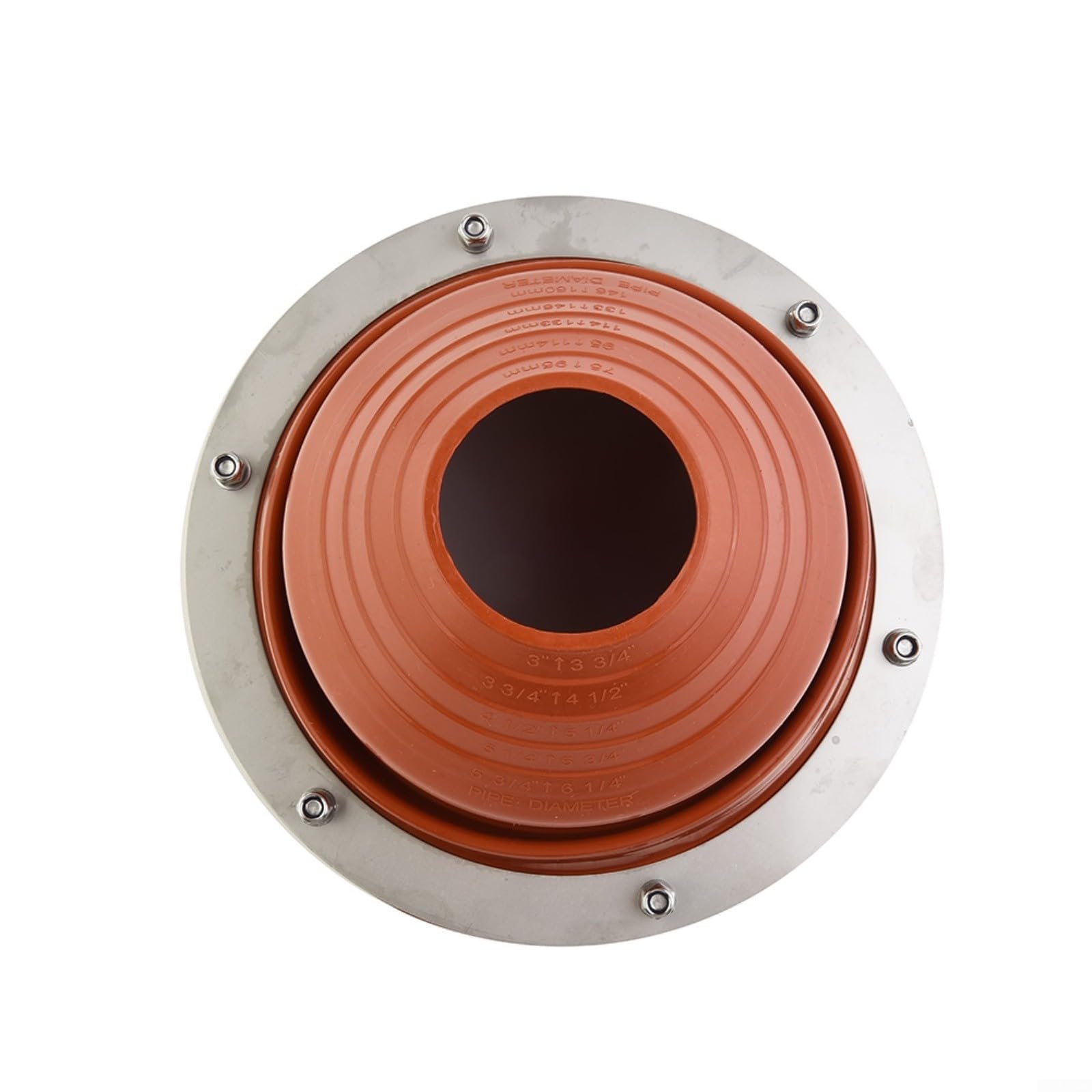 Kit de cric clignotant pour poêle avec tuyau en silicone résistant à 300 degrés et base en acier inoxydable, convient aux tuyaux de cheminée de 75 à 160 mm (lot de 2)