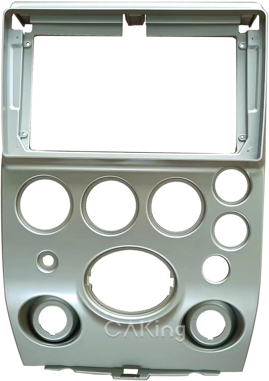 9 Inch Car Fascia Radio Panel Compatible for QX56 2004-2007 Kit Install Facia Console Bezel Adapter Plate 9inch Trim