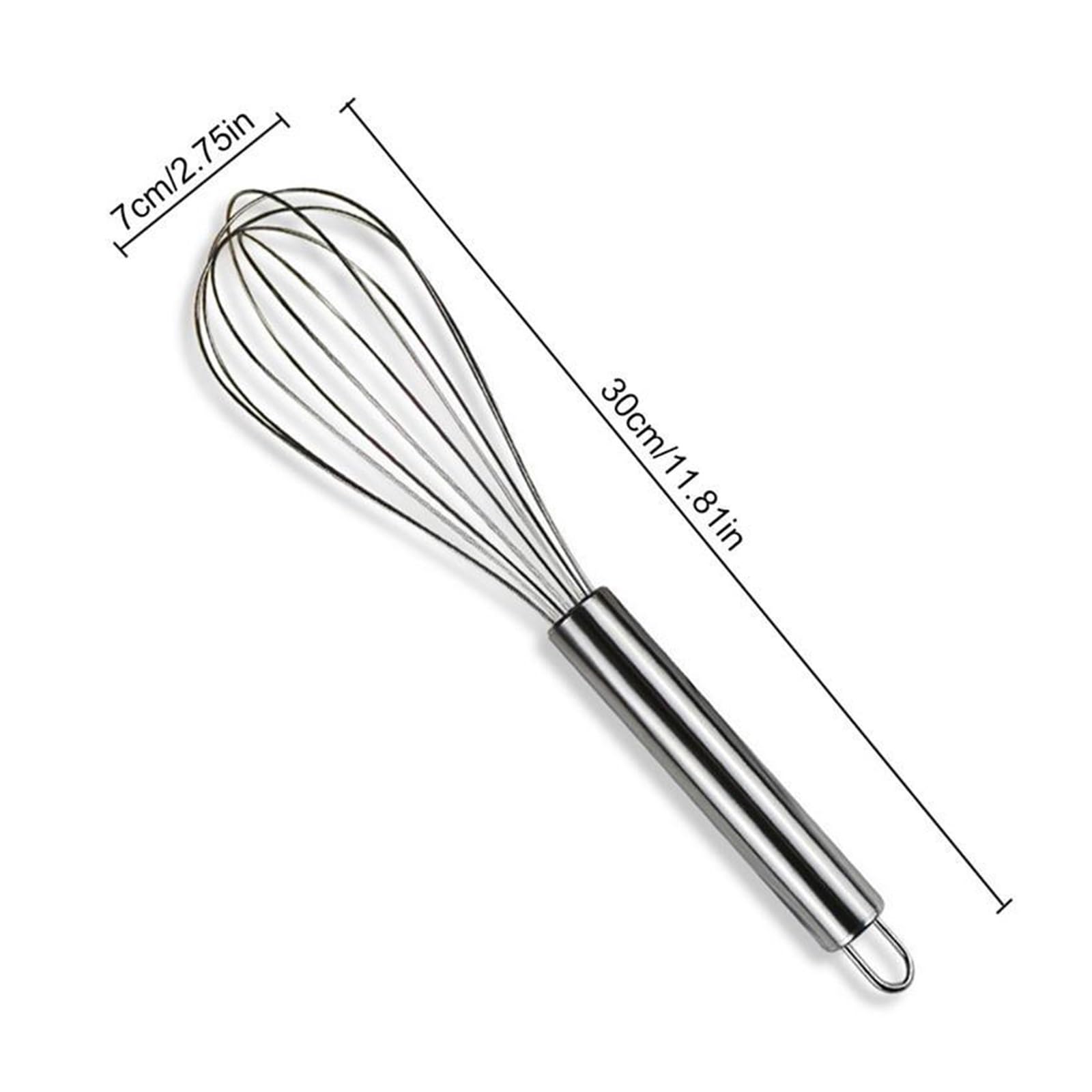 Mélangeur de beurre et de lait en acier inoxydable, ustensiles de cuisine, batteur à œufs en ballon, accessoires de cuisine manuels (couleur : XL) (V7 V8 V10 V11 V12 V15)