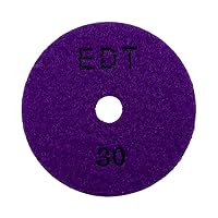 Vista 73 de Almohadillas de pulido de piedra seca/hormigón de alto rendimiento de 5 ", altura de segmento de 0.059 in, estilo de panal, grano 3000