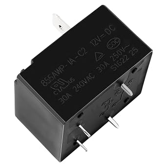 855AWP-1A-C2 12VDC 30A Water Heater Air Conditioner Power Relay 4 Pin