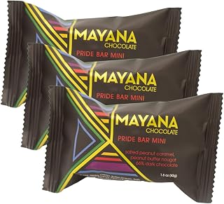 MAYANA CHOCOLATE Pride Bar Mini | 1.5oz Pack of 3