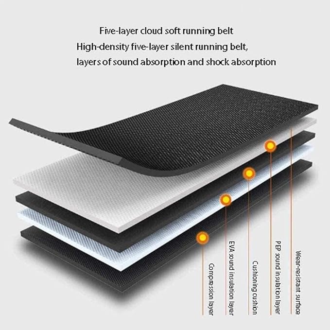 Caminadora Plegable Mecánica para Hogar y Gimnasio, Soporte 150 kg miniatura 4