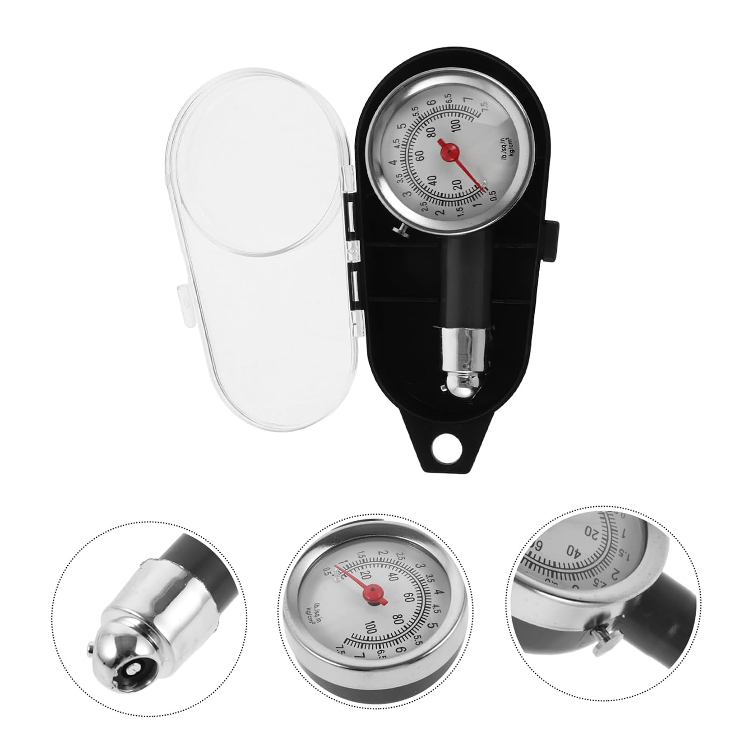 GARVALON Car Tire Pressure Gauge Portable High Precision for Accurate Tire Pressure Monitoring - Lightweight Design for Easy Carrying and Use Any Vehicle