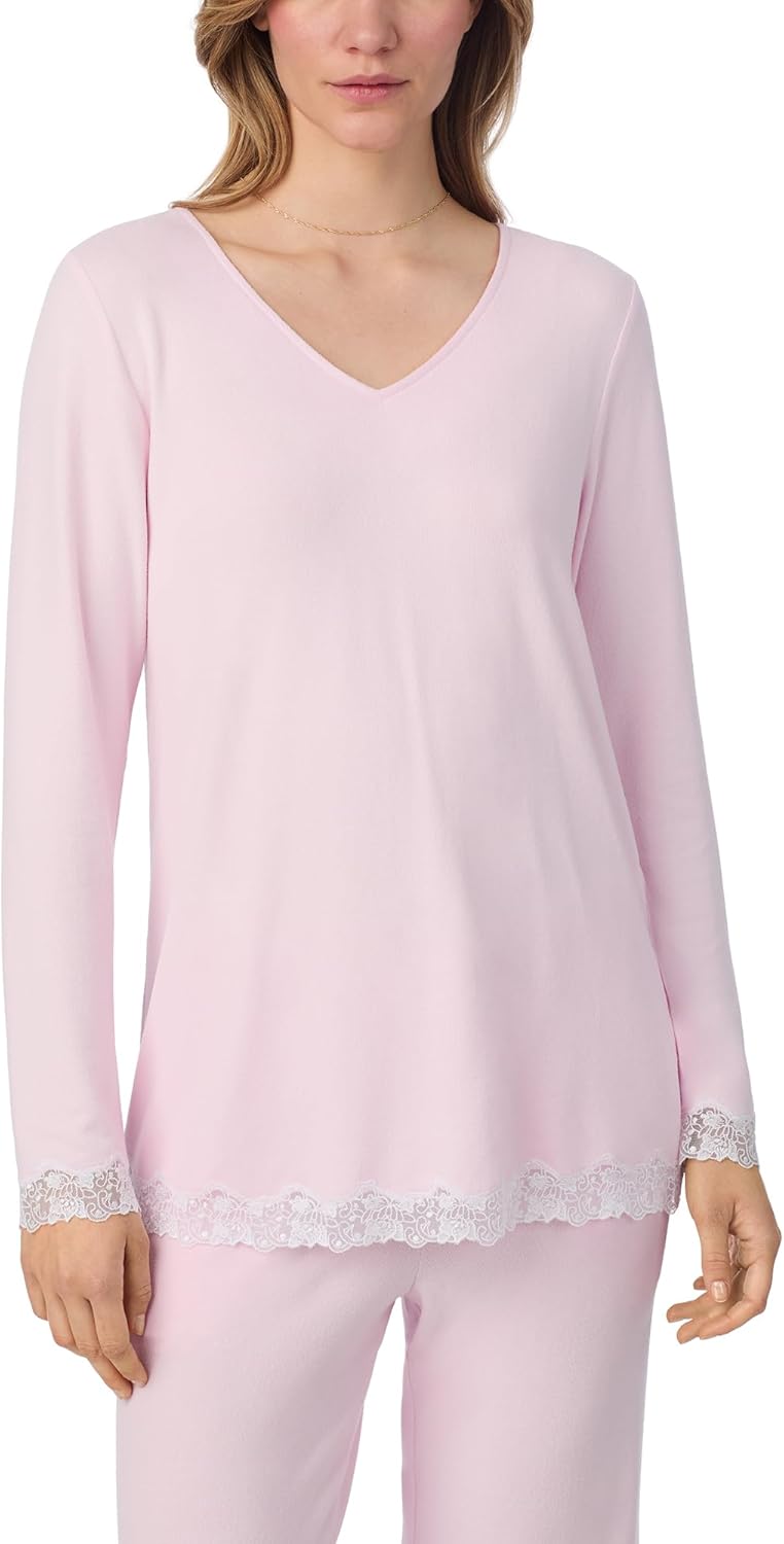 Eileen West Sleepwear & Loungewear for Women - Dream Sweater Knit Collection - Pajama Set Cozy Longsleeve Long Pant PJs - Image 2