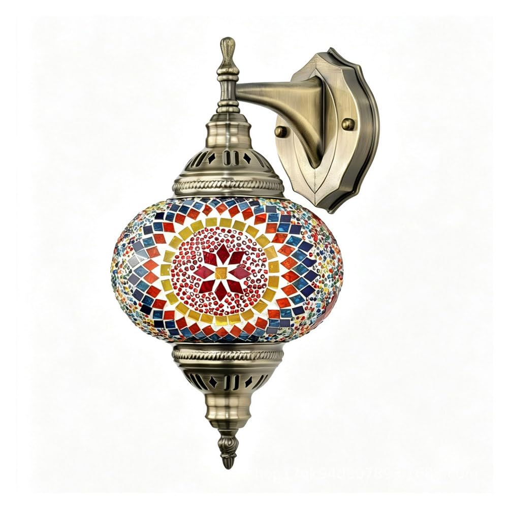GAUUA Bohemian Retro Wall Lights for Home Living Room Corridor Sconces Bathroom Lamp Turkish Luminaria Decor Handmade Lighting Fixture