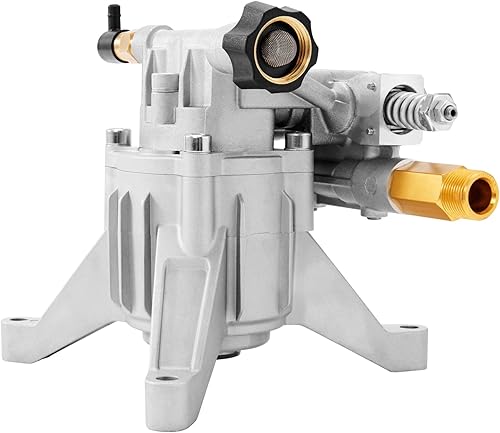 Miniatura 9 de VEVOR Bomba de lavado a presión, eje vertical de 78 pulgadas, 3400 PSI, 2.5 GPM, kit de bombas de repuesto para lavadora eléctrica, bomba de lavado