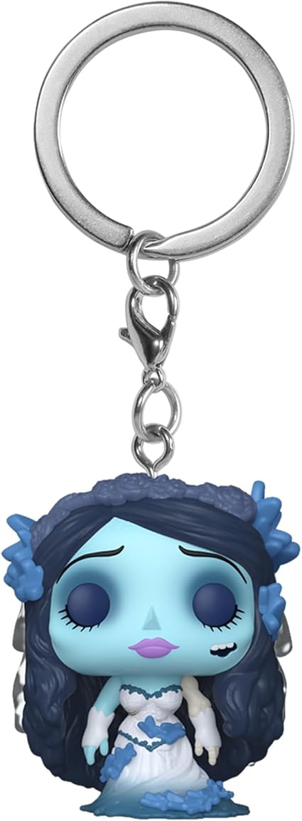 Funko Pop! Anahtarlık: The Corpse Bride - Emily - Bride - Bir cesetle düğün - Yeni anahtarlık - Koleksiyon için vinil mini figür - Çorap dolgusu - Hediye fikri - Resmi ticari ürün