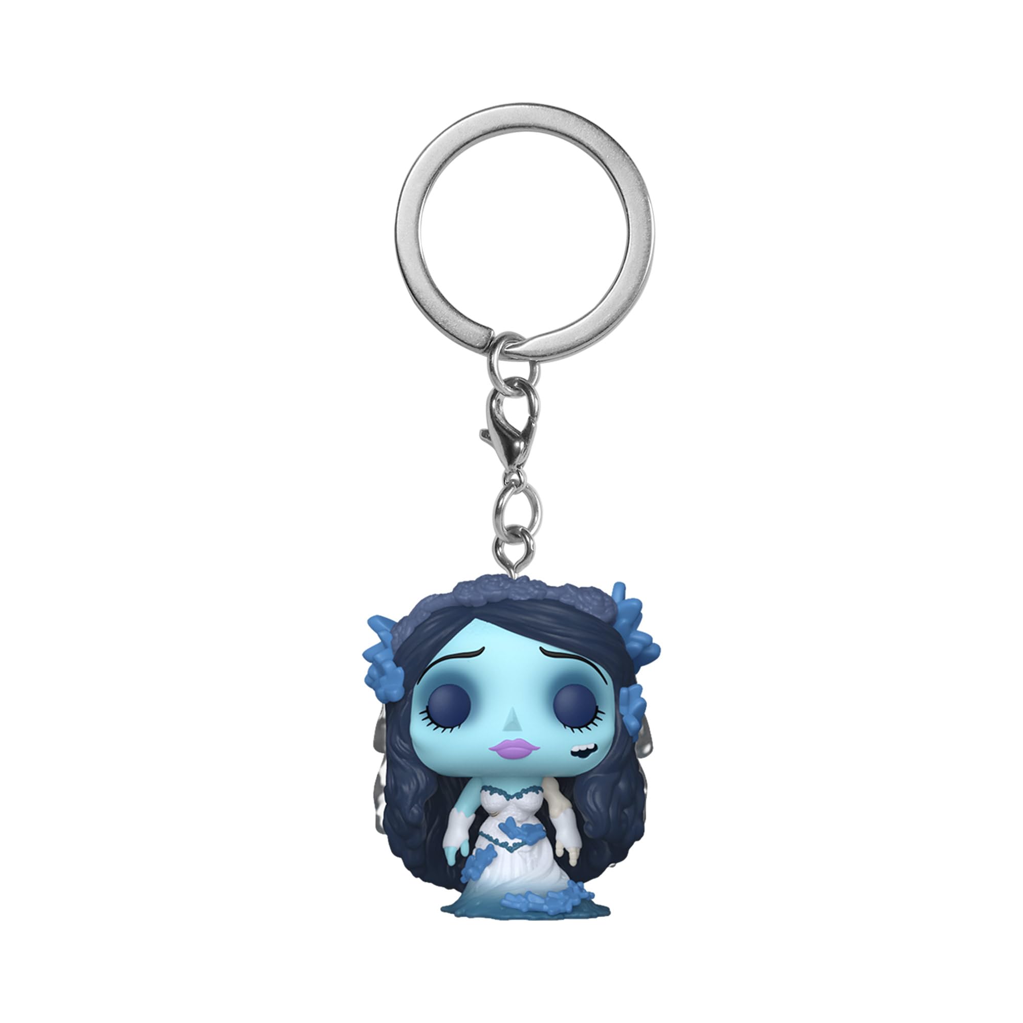Funko Pop! Keychain: the Corpse Bride - Emily - Bride Novelty Keyring - Collectable Mini Figure - Stocking Filler - Gift Idea - Official Merchandise - Movies Fans - Backpack Decor