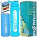 Fresh Fusions 32oz Fruit Infuser Water Bottle Combo Set - 32 oz Capacity- Infusion Set + An Insulated Sleeve (Emerald)
