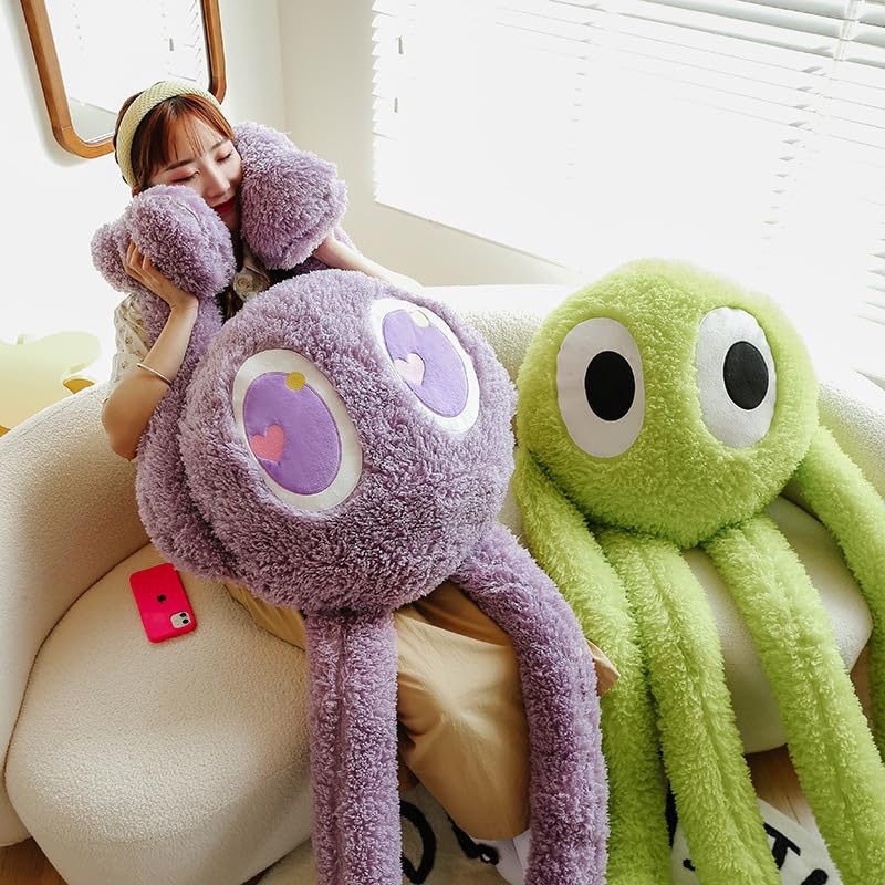 Amazon.co.jp: 足の長いタコのぬいぐるみ八爪魚のぬいぐるみかわいい 