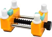 Vista 2 de Teak Tuning Herramienta completa de tornillo de banco para diapasón, para facilitar el montaje y ajuste del camión, color amarillo zen