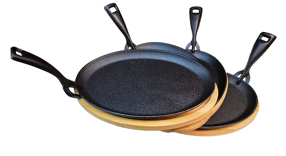 PIATTO A SERVIRE GHISA VASSOIO LEGNO ilsa PER CARNE braceria steak house