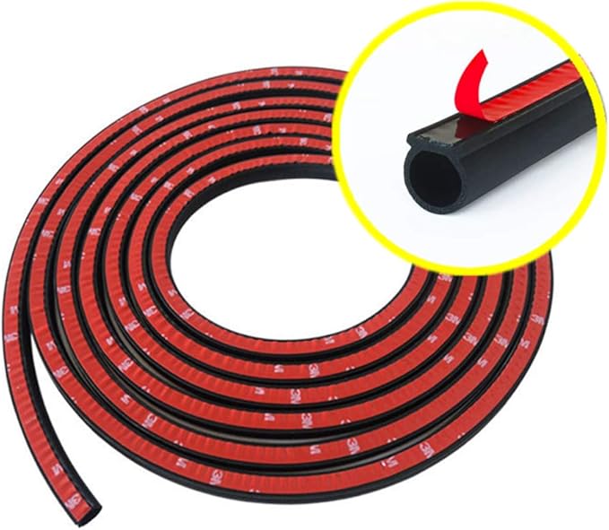 Guarnizione Auto TUOKAY EPDM 10m - Profilo A D 14x12mm, Per Portiere, Bagagliaio E Cofano - Foto 9