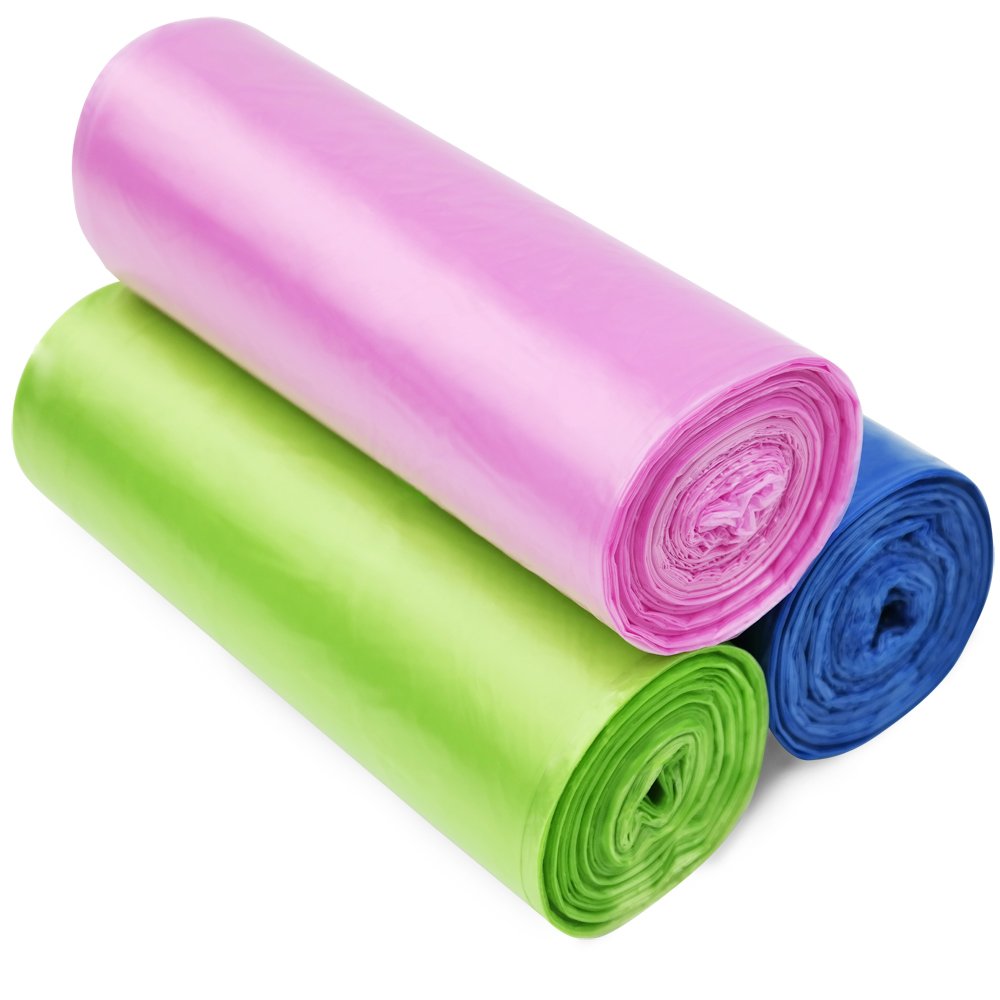 13 Gallon Kitchen Trash Bags, 60 Counts/ 3 Rolls