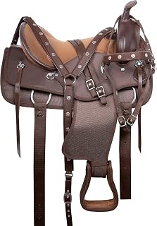 SI Brand Economic Synthetic Horse Riding Saddle Price In India