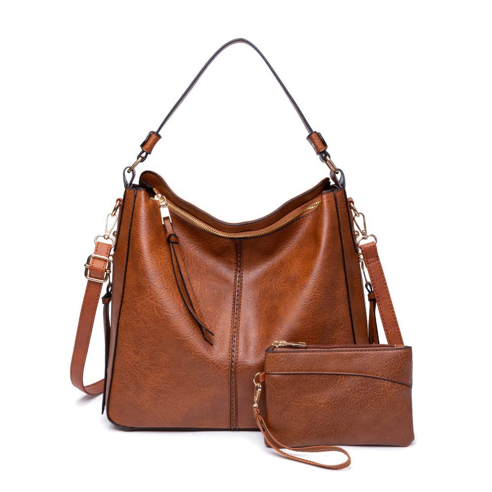 TMFAN Purses and Handbags for Women Large Shoulder Satchel Top Handle Work Bag with Clutches