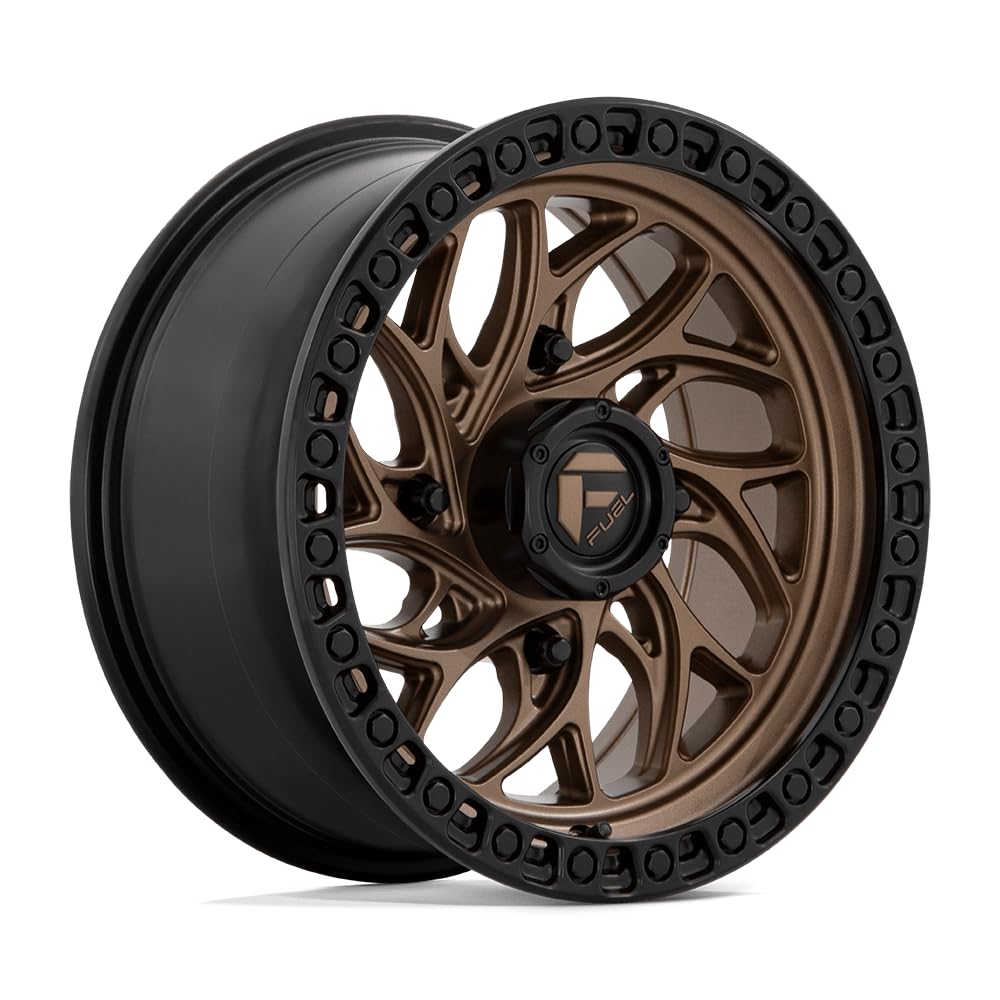 Amazon.com: Fuel UTV D777 15X7 4X156 BRZ BLK-RING 10MM