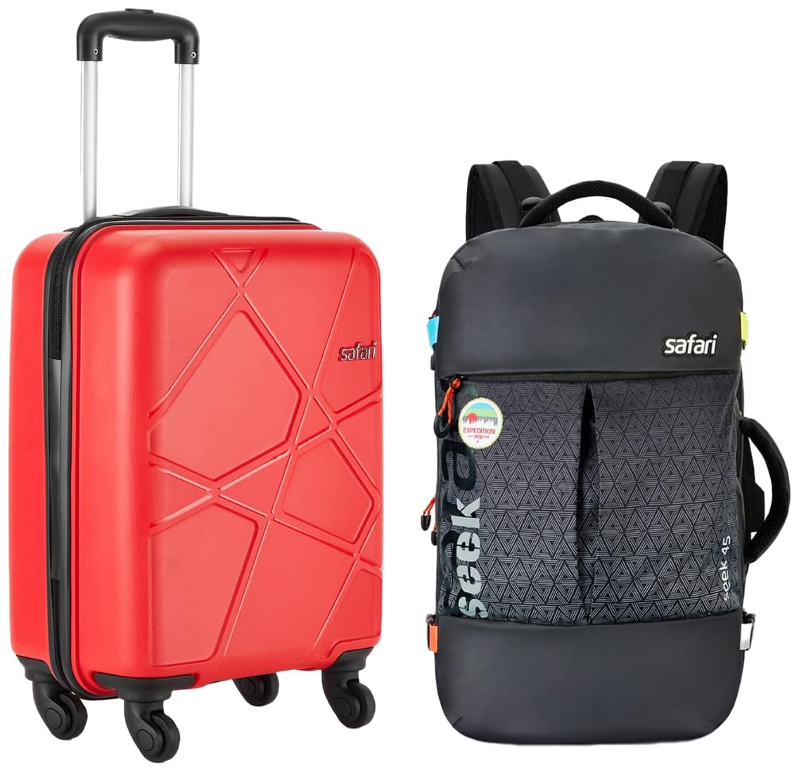 Safari Seek 45l Backpack Style Suitcase Safari Laptop Travel Bags