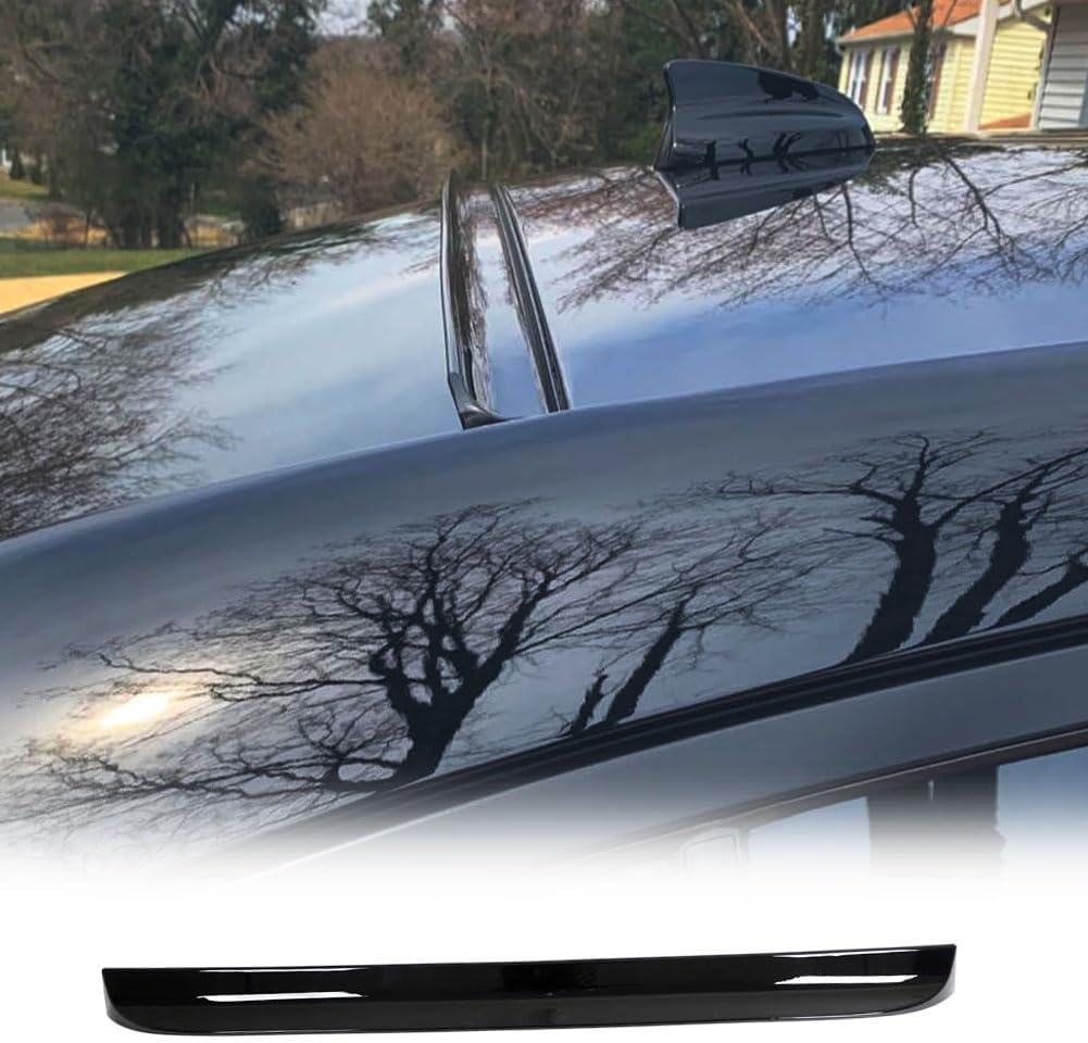 Gloss Black Rear Window Roof Spoiler fits for Dodge Charger 2015-2021 Duckbill Style Roof Spoiler Wing Tail Lip Splitter Car Spoiler Body Kit Trim