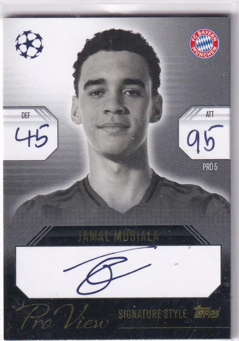 Match Attax Extra 2024 2025 24/25 Pro View Signature Style Trading Card (s) You Select (Jamal Musiala PRO5)