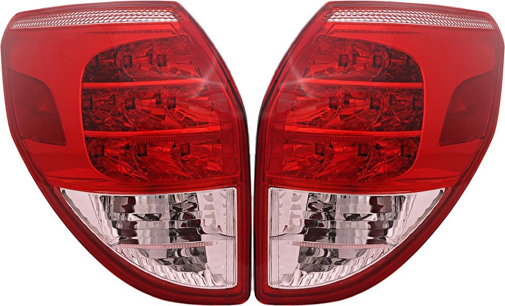 For Toyota RAV4 Tail Lights Lamps Set 2006 2007 2008 Driver and Passenger Side