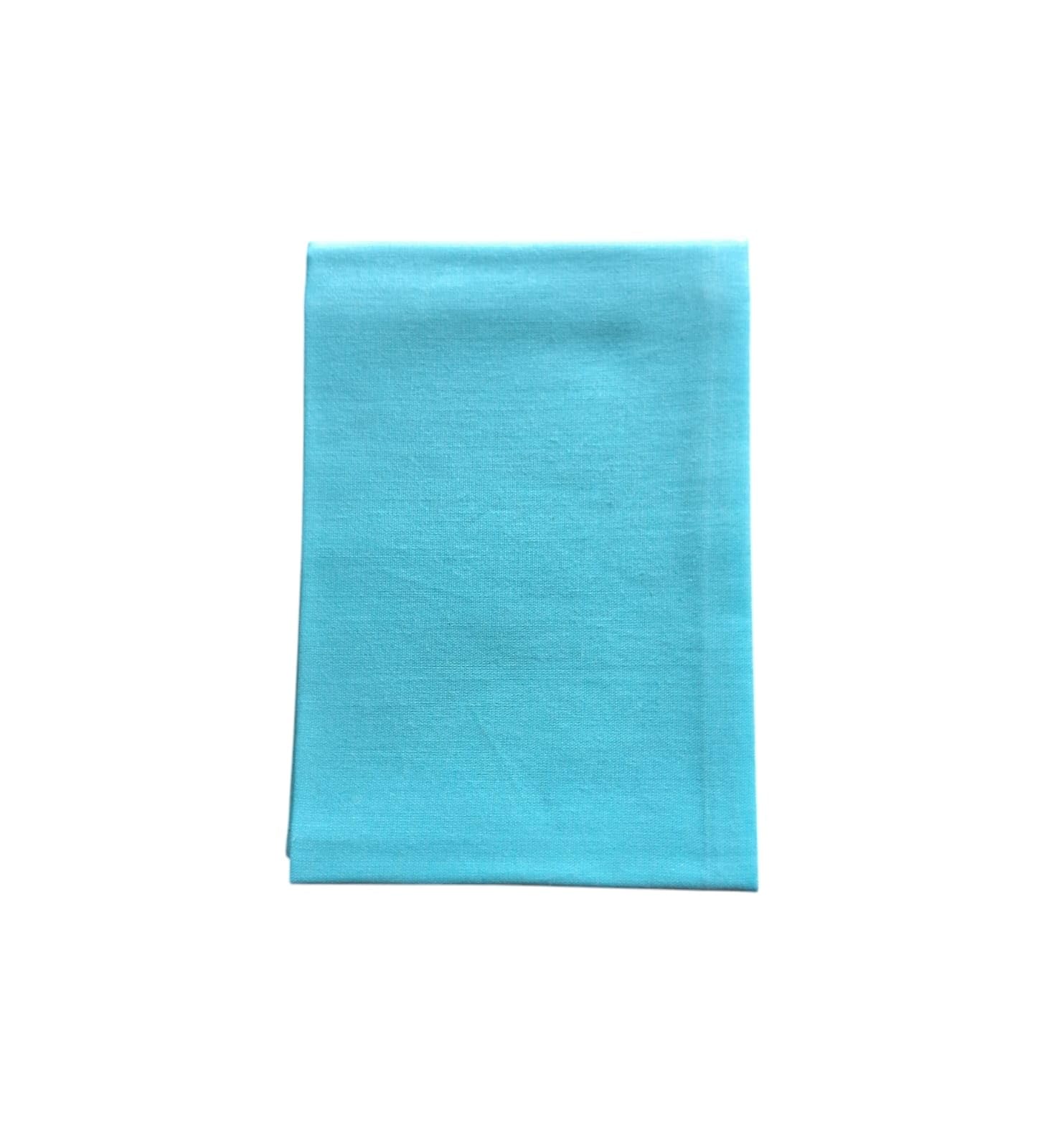 100% Cotton Sky Blue Handkerchief Rumal Set of 3 Pieces (42 X 42 cm) Hanky for Numerology-image-9
