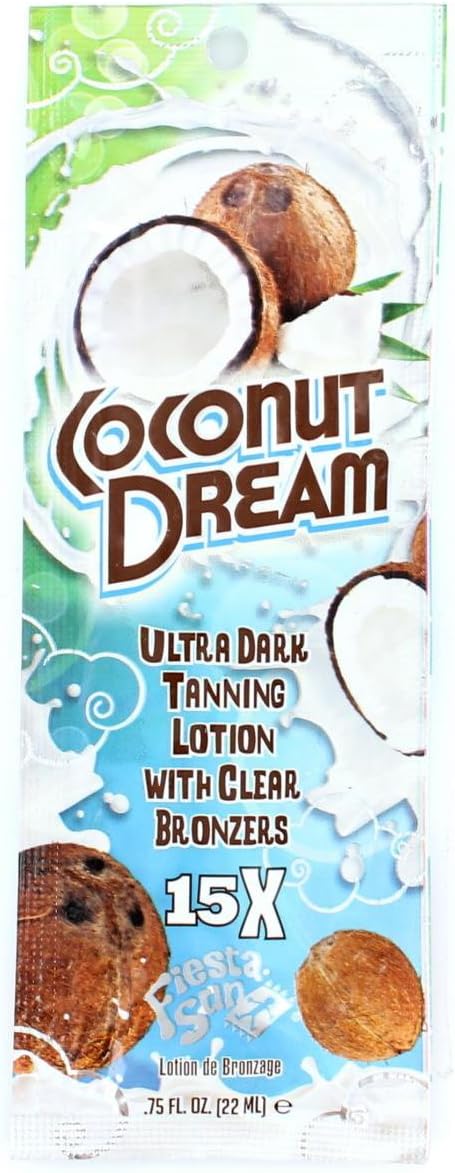 3 packets Coconut Dream 15xClear Bronze Replenishing Action