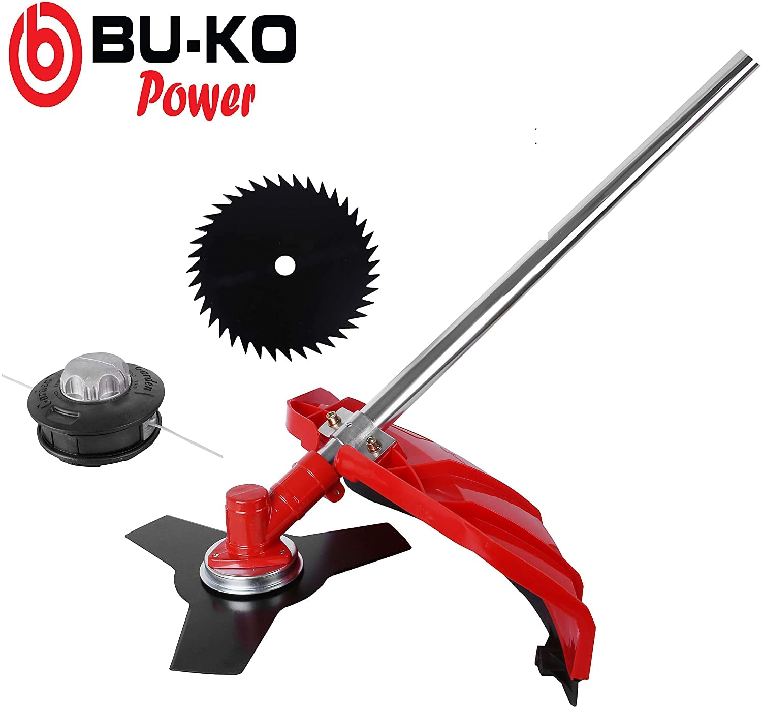 Buy BUKO 52cc Long Reach Petrol Multi Functional Garden Tool Including
