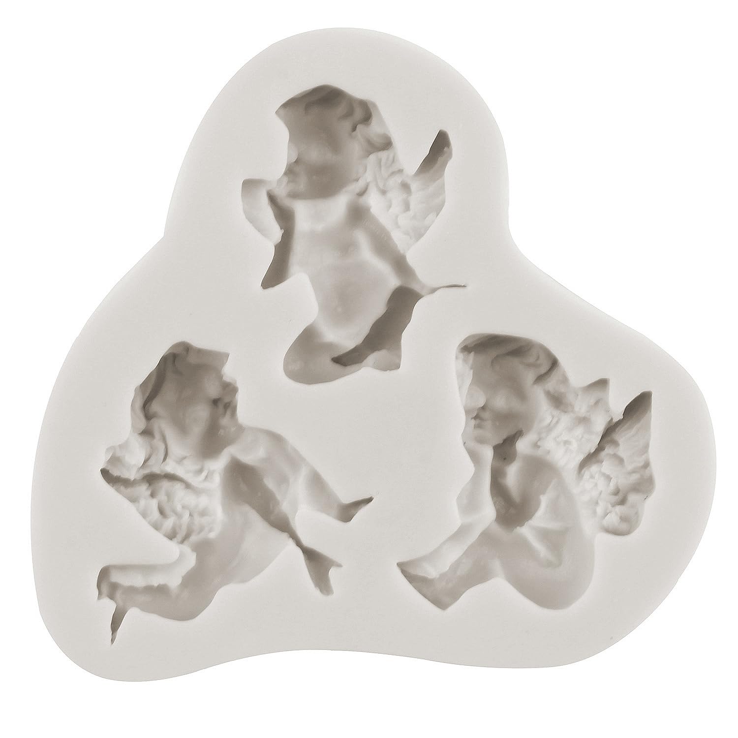Stampo in Silicone a forma di piccolo angelo stampo in resina epossidica UV argilla fai-da-te decorazione della casa ciondolo gioielli strumento per fare gioielli  36
