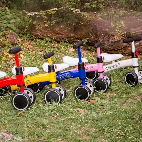 Bicicleta‎‎ Andador‎‎ Tico-Tico‎‎ De‎‎ Equilíbrio‎‎ Sem‎‎ Pedal‎‎ Infantil‎‎ 4‎‎‎ Rodas‎ (Azul)