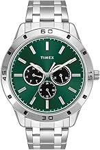 TIMEX Analog Watch for Men with Round Dial & Water Resistant Man's Wrist Watches