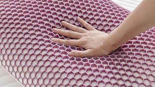 Travesseiro Luuna, Grid Tech com tecnologia Hexagonal de Gel e Latex, Macio