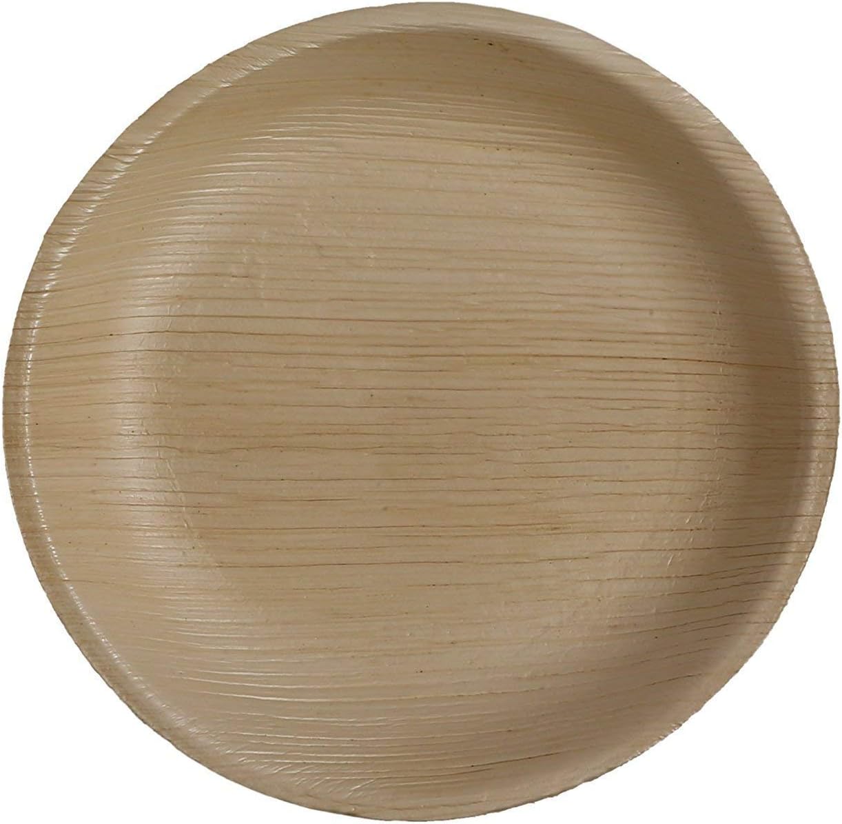 Bіg Sаlе CaterEco Round Palm Leaf Plates Set (Pack of 100) | Appetizer Or Dessert Plates | Ecofriendly Disposable Dinnerware | Heavy Duty Biodegradable Party Utensils for Wedding, Camping & More