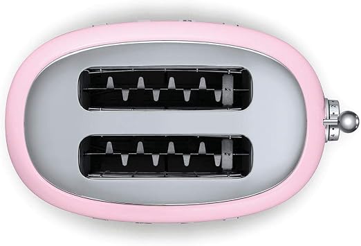 2 Slice Toaster, Extra Wide Slots, 3 pre set options, Pink