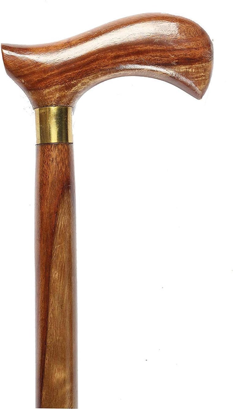 Walking Stick for Men/Women/Old People(36 Inch) Wooden,Design 9