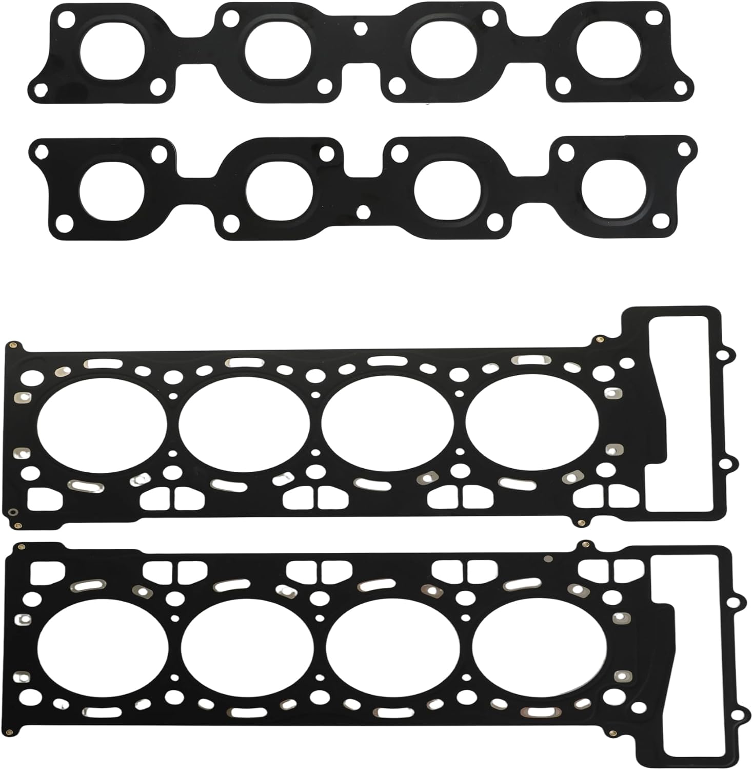 N63B44 Engine Overhaul Rebuild Kit w/Pistons Gaskets Bearings Fit for BMW 550i GTGran Turismo 650i Convertible Coupe 750Li X5 X6 B7 4.4T V8 2012-2018 HS55081B 52386800 11257647339 11147583221