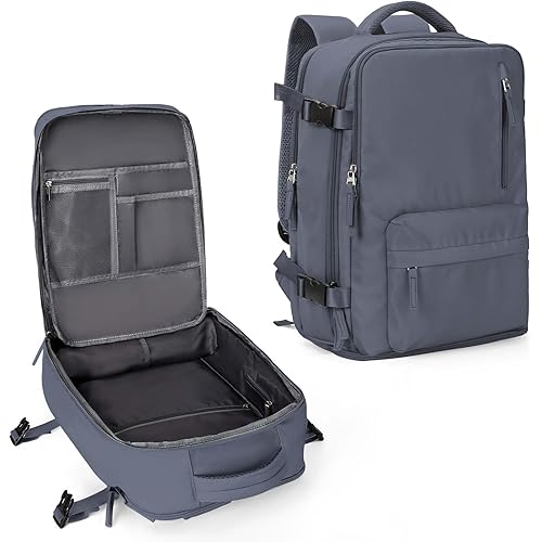 WONHOX Large Travel Backpack Carry on Flight Approved Laptop Work Business Backpack for Women Men Mochila de Viaje