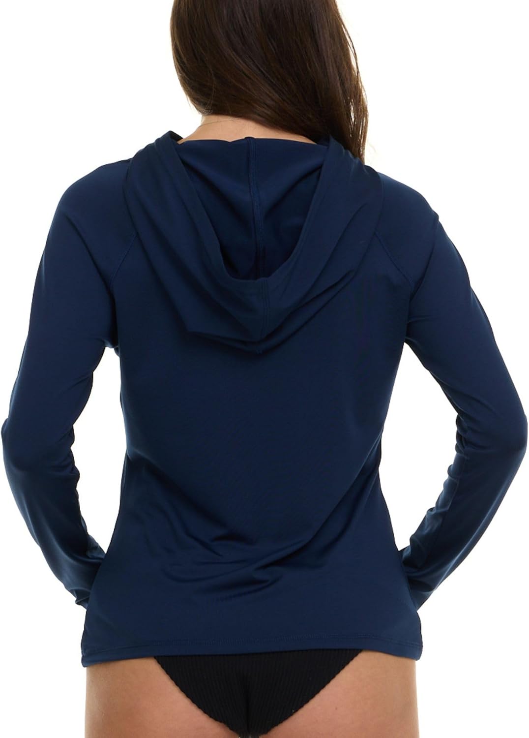 Champion Rash Guard for Women with Hood, Long Sleeve Hoodie Swim Shirts for Women, Quick Dry UPF 50+ SPF Sun & UV Protection - Image 4