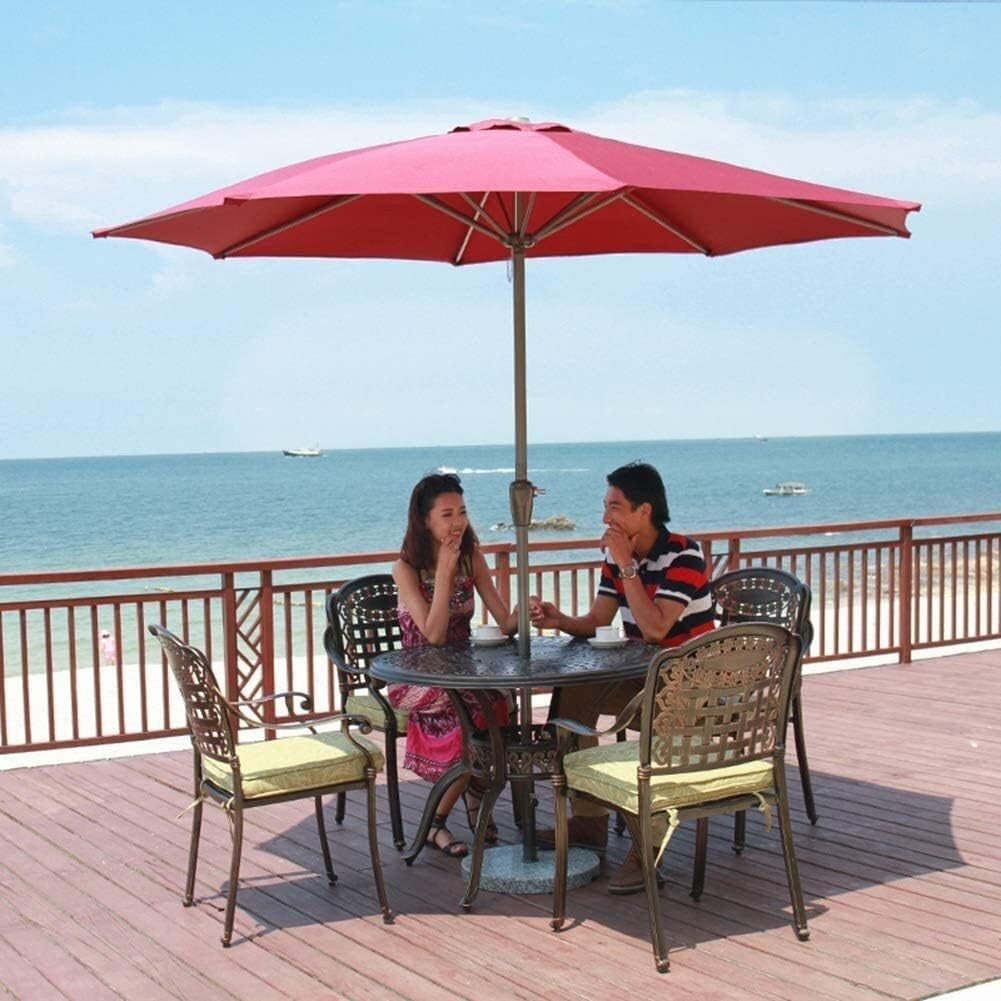 Outdoor Garden Parasols 9Ft Patio Umbrella Outdoor Sun Shade Umbrella, Table Umbrella For Garden Pool Deck Market Umbrella good