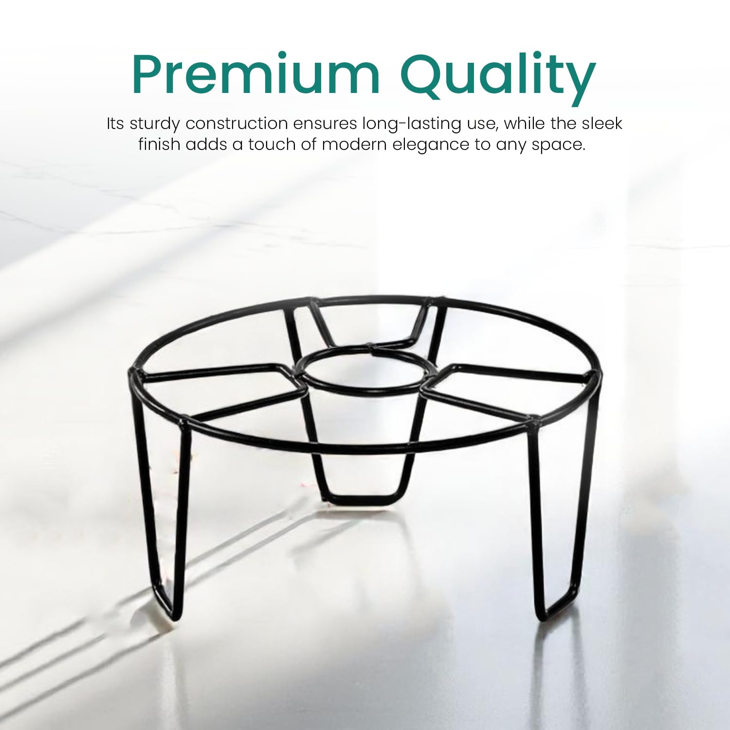 Go Hooked Flower Pot Stands - Display Plants Elegantly -7
