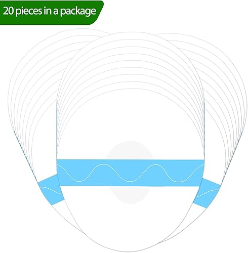 Miniatura 5 de Paquete de 20 parches adhesivos Dexcom G7, impermeables y transparentes, para 10 días, protección de monitor de fijación de larga estancia, fácil de